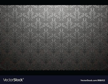 Damask web banner vector image