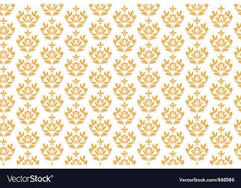 Damask web banner vector image