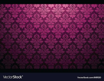 Damask web banner vector image
