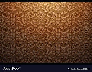 Damask web banner vector image
