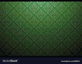 Damask web banner vector image