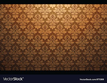 Damask web banner vector image