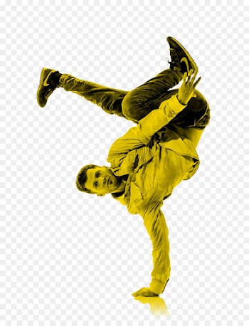Dance, Breakdancing, Bboy, Yellow, Kick PNG