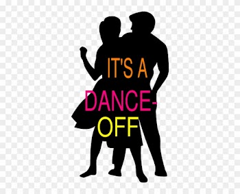 Dance Clip Art - Two People Dancing Silhouettes