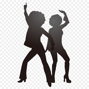 Dance, Disco, Music, Silhouette PNG