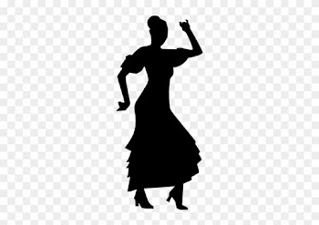 Dance Flamenco Silhouette Photography - Flamenco Girl Silhouette