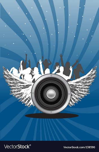 Dance flyer vector image