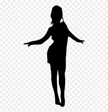 Dance Girl Clip Art - Dancing Girl Vector Png