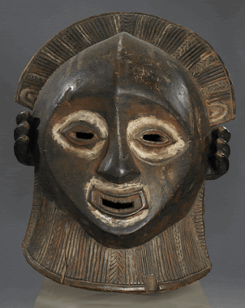 Dance Mask; Carved in the round | Free Photo - rawpixel