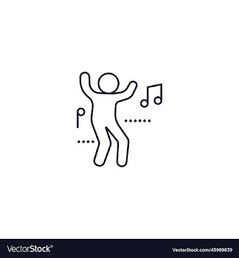 dance music creative icon from music icons
