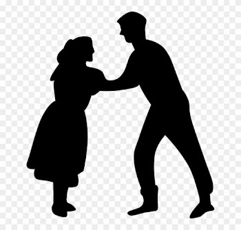 Dance, Music, People, Silhouette, Couple, Dancer - Dancing Clip Art