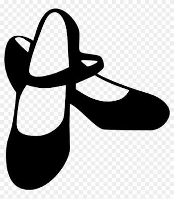 Dance Shoes Clipart Tool Fashion Black Shoe Flamenco - Dance Shoes Clipart