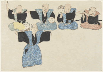 Dancer and four musicians (1802) | Free Photo - rawpixel