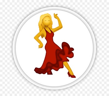 Dancing Emoji Dance Which emoji Sticker - Emoji 