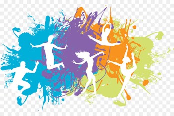 Dancing girl Wall Art Sticker Decal Stickalz Illustration Logo Clip art - abhinandan graphic 