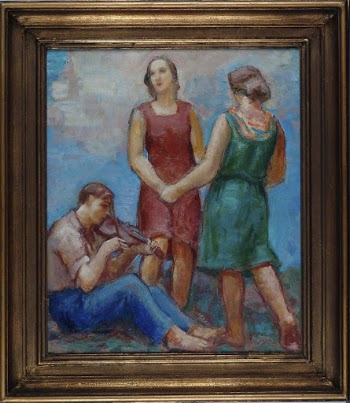 Dancing girls and a violin | Free Photo - rawpixel