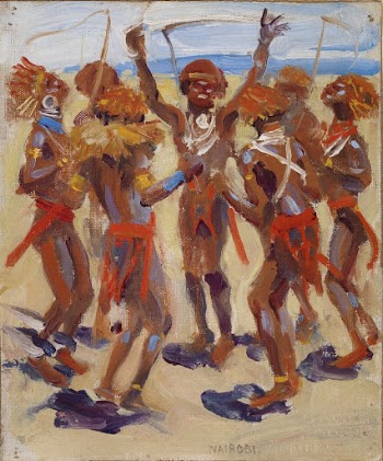 Dancing kikuyu warriors, 1909, by Akseli | Free Photo - rawpixel