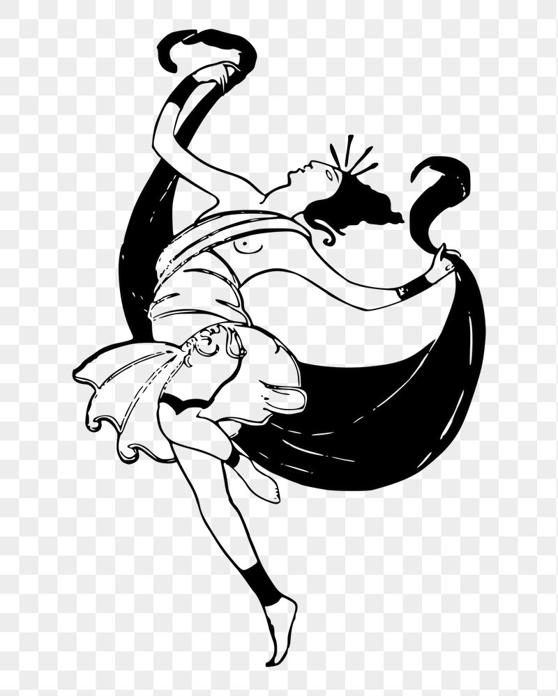Dancing woman png sticker, transparent | Free PNG - rawpixel