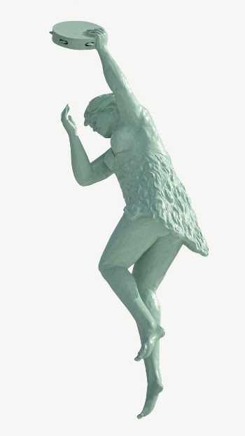 Dancing woman statue collage element | Free PSD - rawpixel