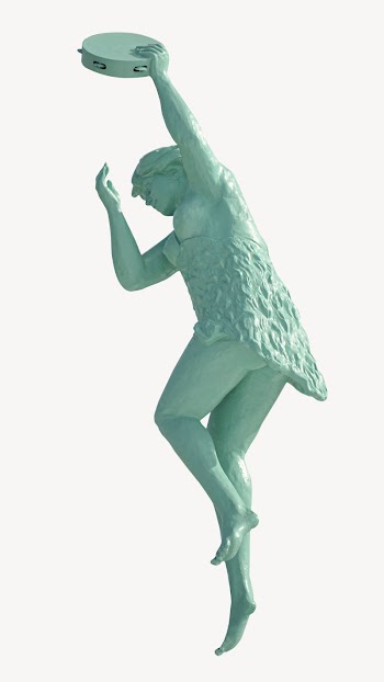 Dancing woman statue isolated image | Free Photo - rawpixel