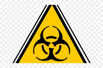 Danger Clipart Medical - Biohazard Sharps Receptacle Sign Meaning