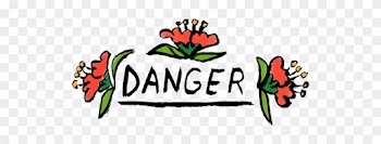 Danger Red Messy Lettering Word - Danger Red Messy Lettering Word
