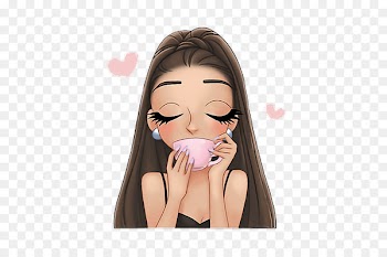 Dangerous Woman Moonlight Drawing Emoji - Ariana grande emoji 