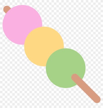 Dango, Japanese, Dessert, Skewer, Stick, Sweet, Food, - Japanese Foods Cartoon Png