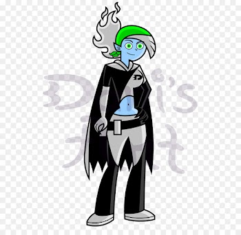 Dani Phantom Cartoon Ghost - Dark Purple 