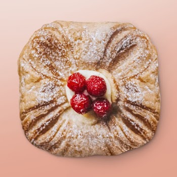 Danish pastry bread sticker, food | Free PSD - rawpixel
