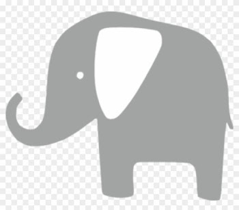 Danniphant Diabetes - Baby Elephant Silhouette Clip Art