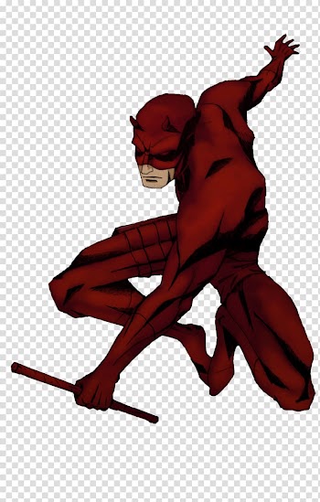 Daredevil Bruce Banner Drawing Marvel Comics, Daredevil transparent background PNG clipart