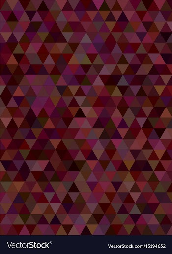 Dark abstract triangle mosaic background design vector image