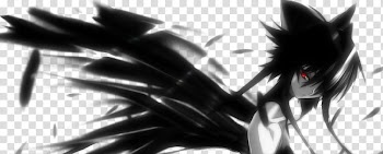Dark Angel ANIME render transparent background PNG clipart