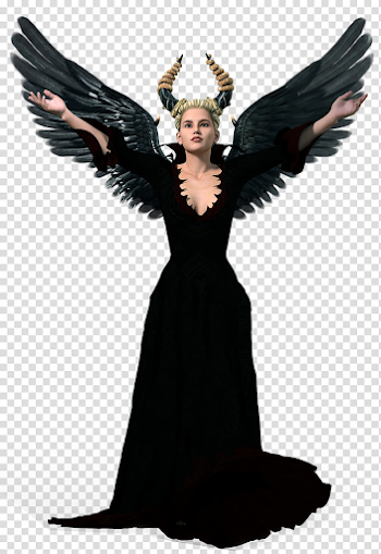 Dark Angel transparent background PNG clipart | HiClipart