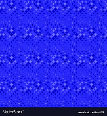 Dark blue abstract seamless square pattern vector image