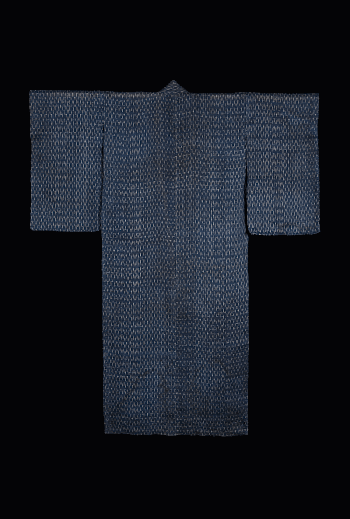 Dark blue-ground kimono with white | Free Photo - rawpixel