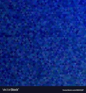 Dark blue polygonal abstract tiled triangle vector image