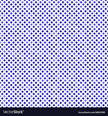 Dark blue seamless geometrical square pattern vector image
