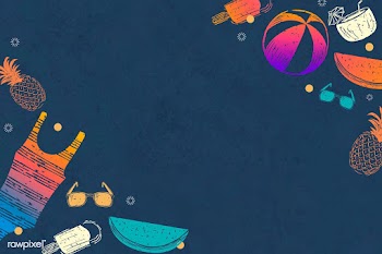 Dark blue summer background | Free stock vector - 580303