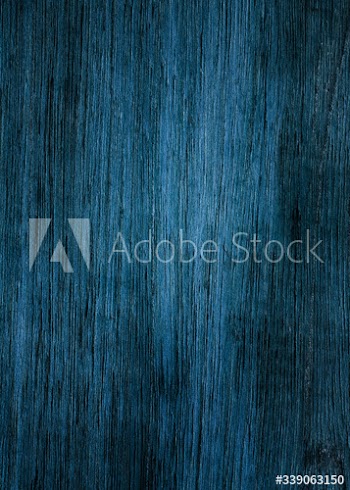 Dark blue wooden plank