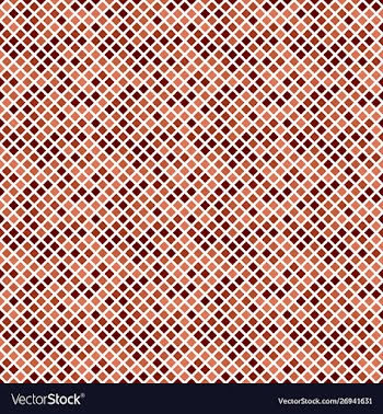 Dark brown seamless square pattern background vector image