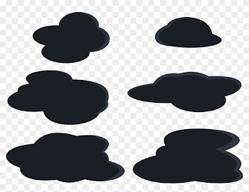 Dark Clipart Black Cloud - Halloween Cloud