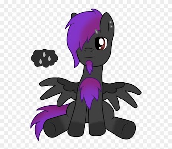 Dark Cloud The Pegasus By Silverromance - Cartoon