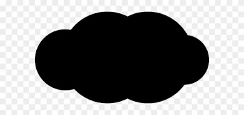Dark Clouds Clipart - Black Circle Transàrent