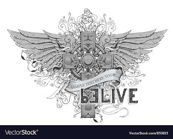 Dark gothic t-shirt design vector image