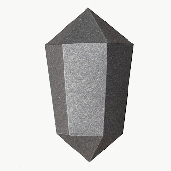 Dark gray hexagonal prism paper craft design element | Free  transparent png - 2338837