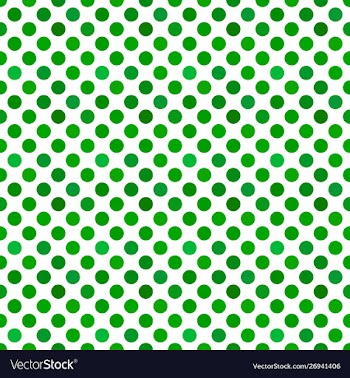 Dark green geometrical abstract dot pattern vector image