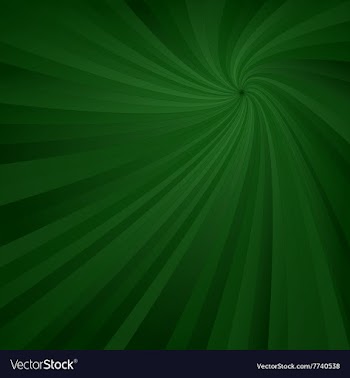 Dark green spiral pattern background vector image