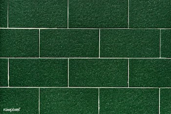Dark green tiles pattern wallpaper vector | Free stock vector - 539606